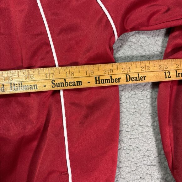 Champion Track Jacket Big & Tall Athletic Red Mens L Tall Athletic NWT Retro Y2K - Picture 8 of 14